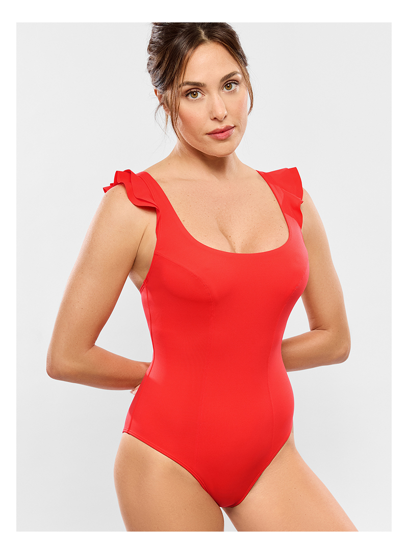 1 pièce - Décolleté arrondi GLAM Pavot