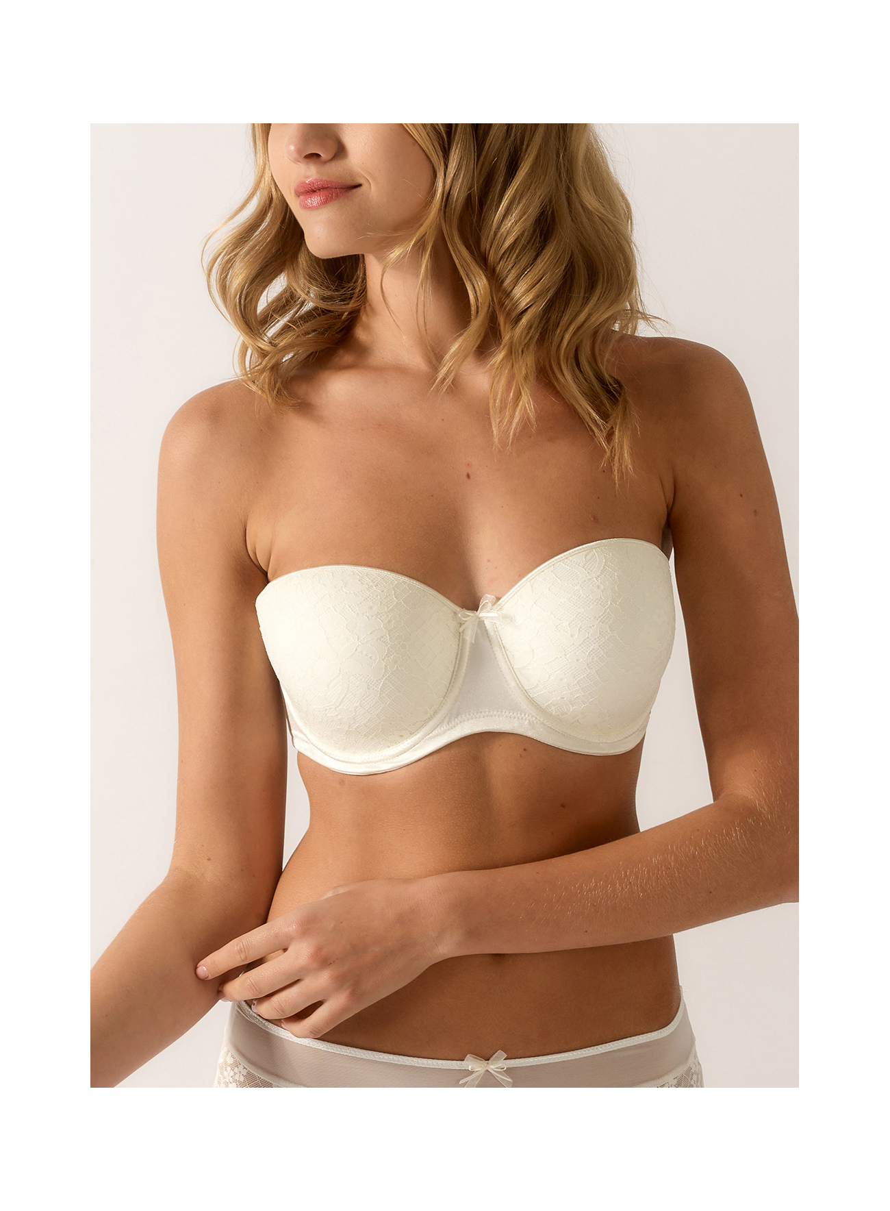 Soutien-gorge sans bretelles MELODY Perle