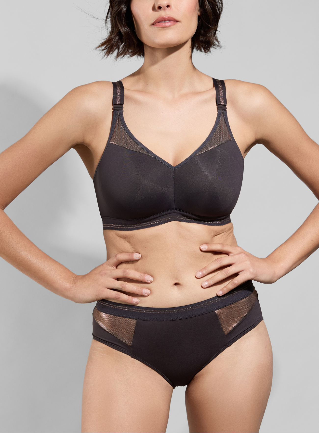 Shorty INITIALE Gris Intense