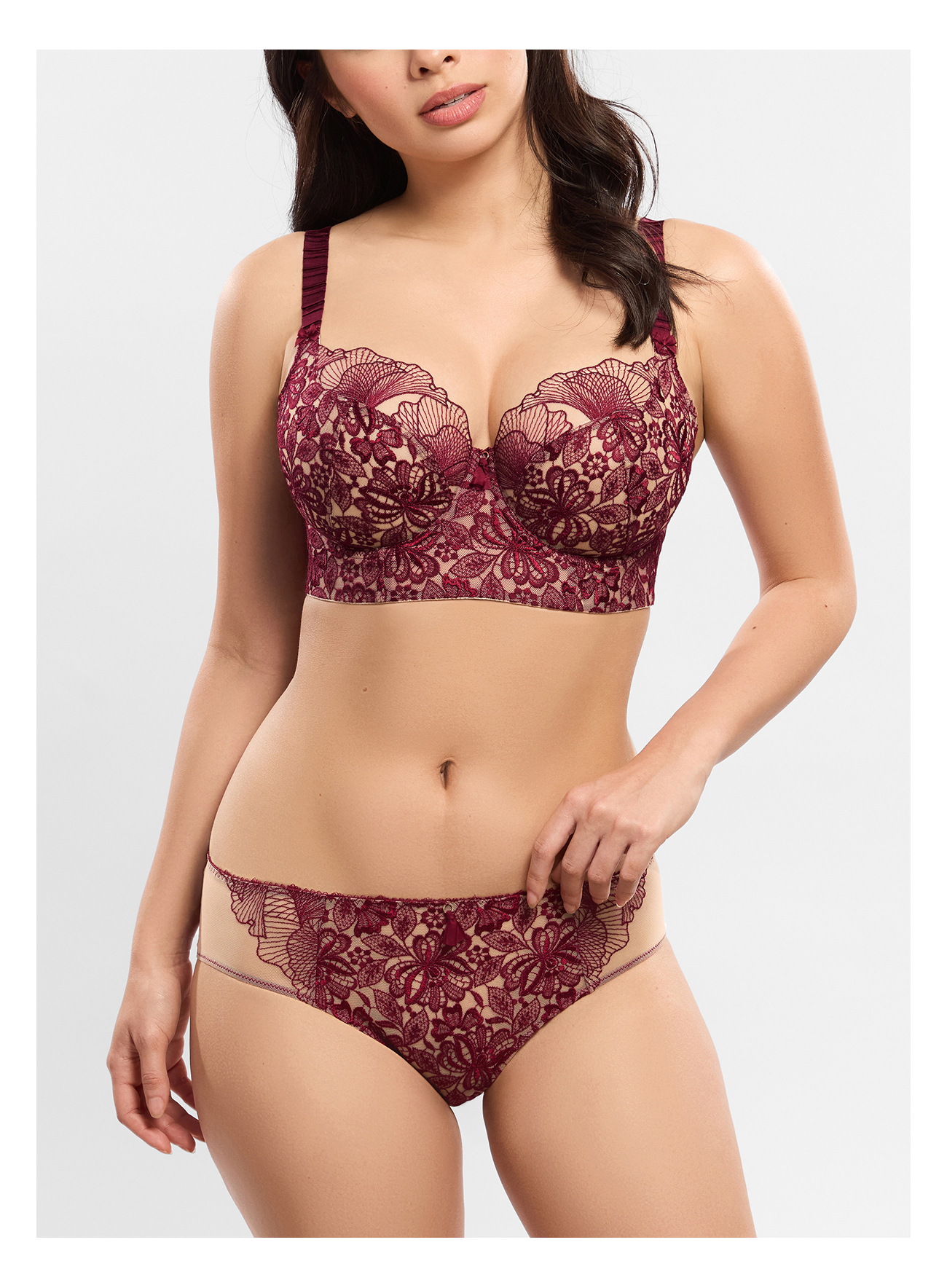 Bustier AGATHE Amarante