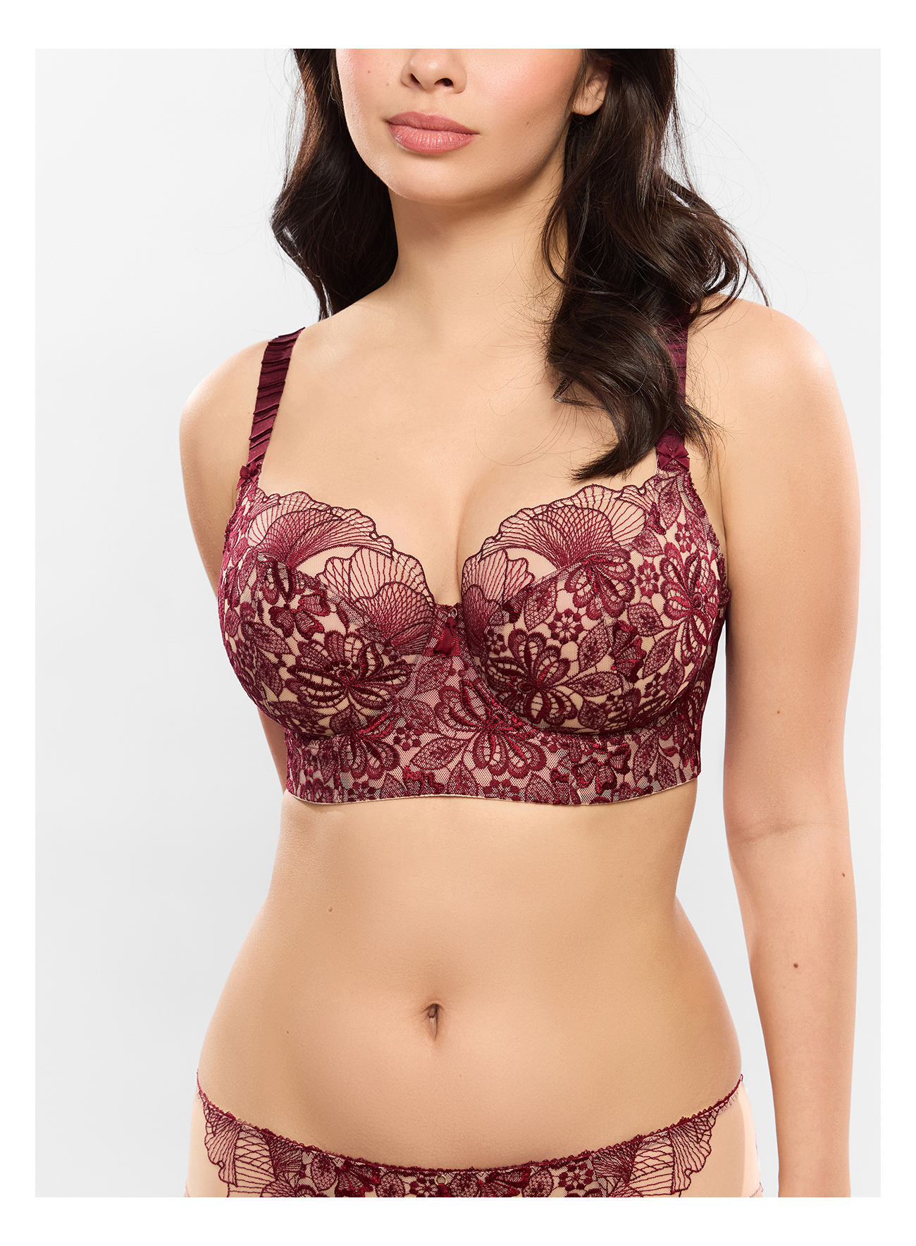Bustier AGATHE Amarante