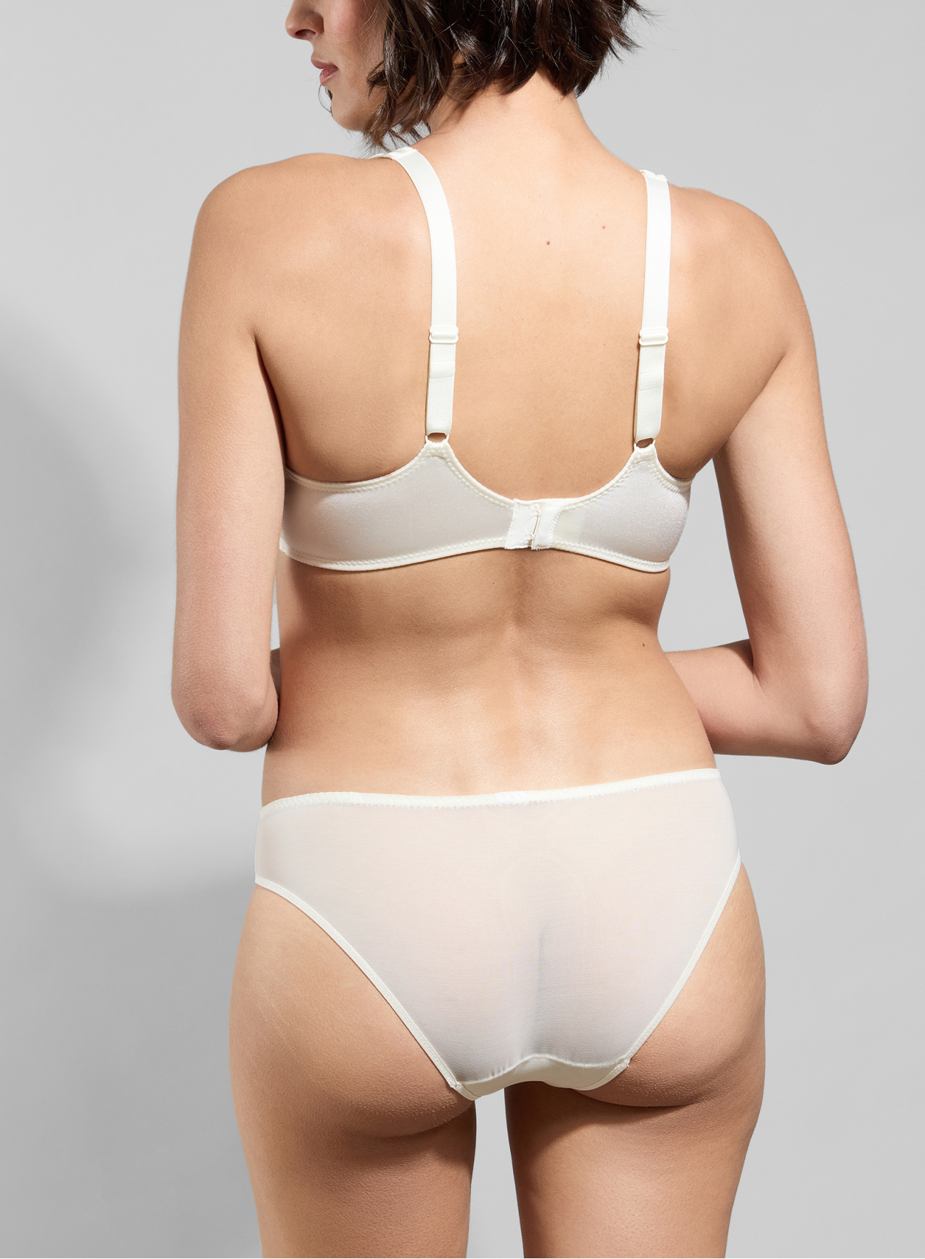 Soutien-gorge Tissage Dentelle Blanc Simone Perele Femme - 2643015-blanc0