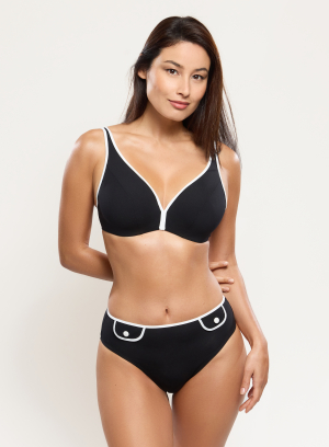 Bikini - High-waisted brief...