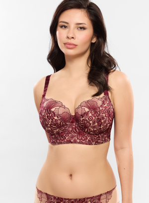 Bustier AGATHE Amarante