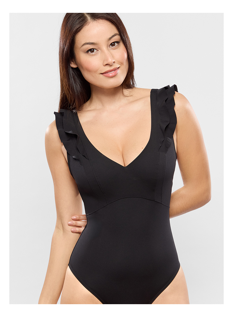 One-piece - V-shaped neckline GLAM Noir