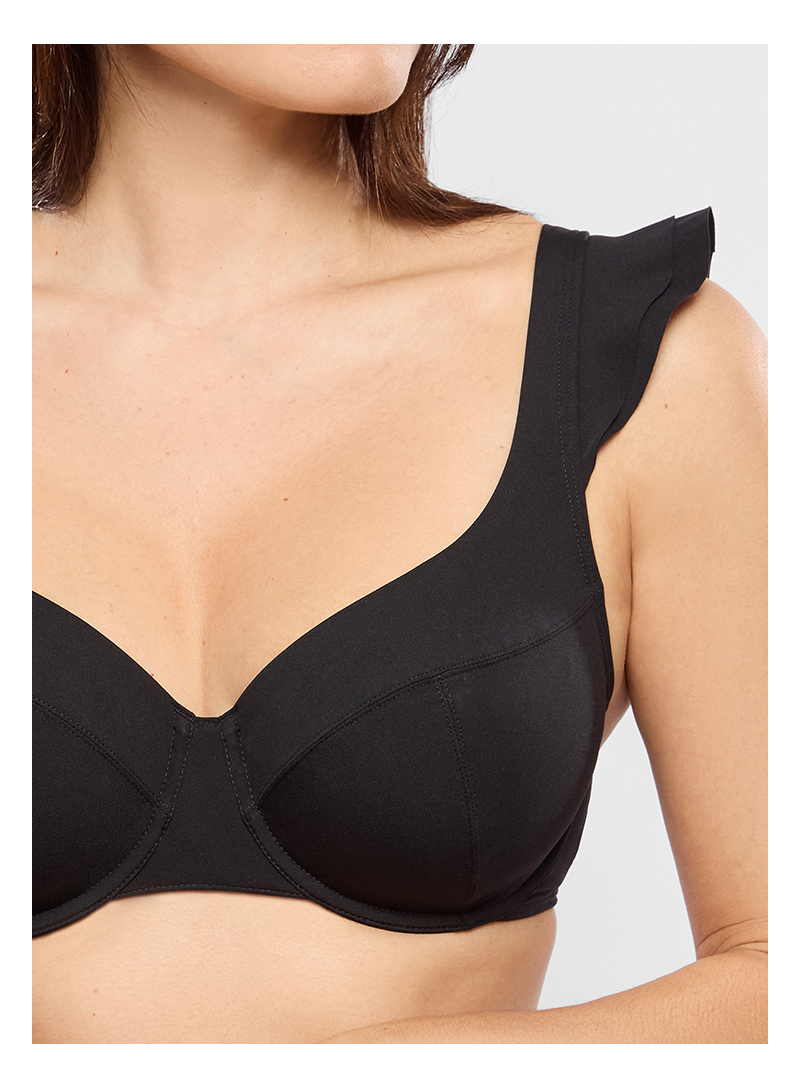 Schalen-Dekolleté GLAM Noir