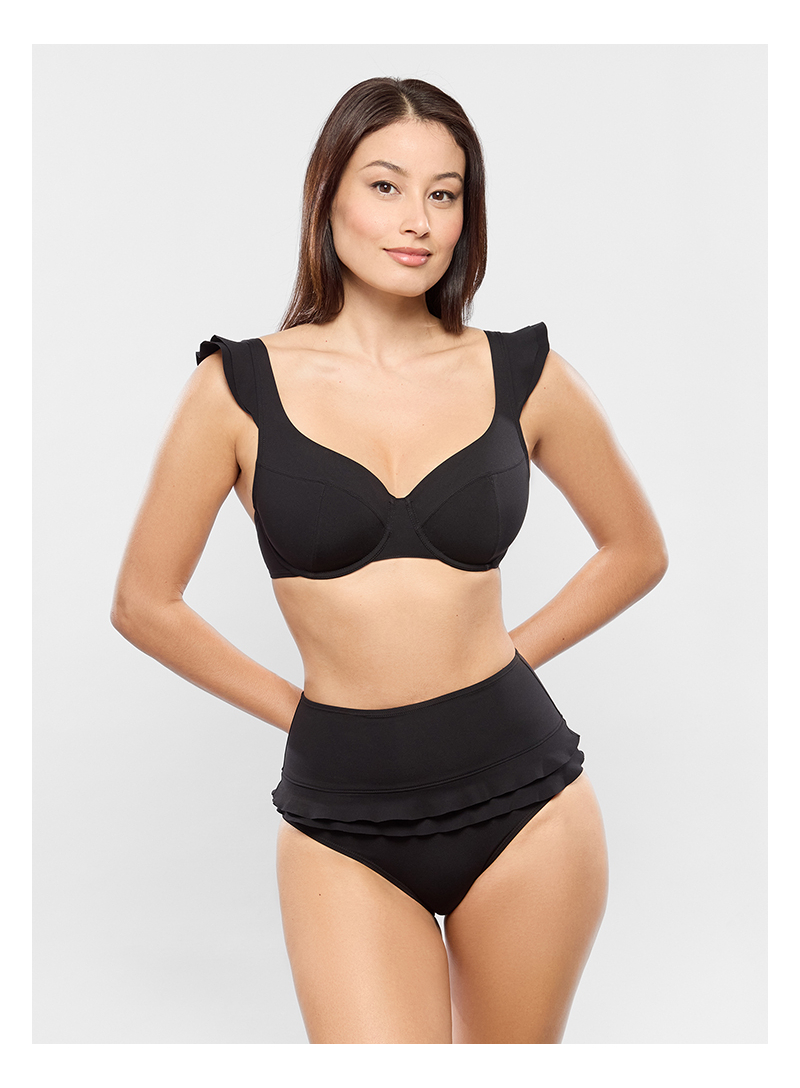 Schalen-Dekolleté GLAM Noir