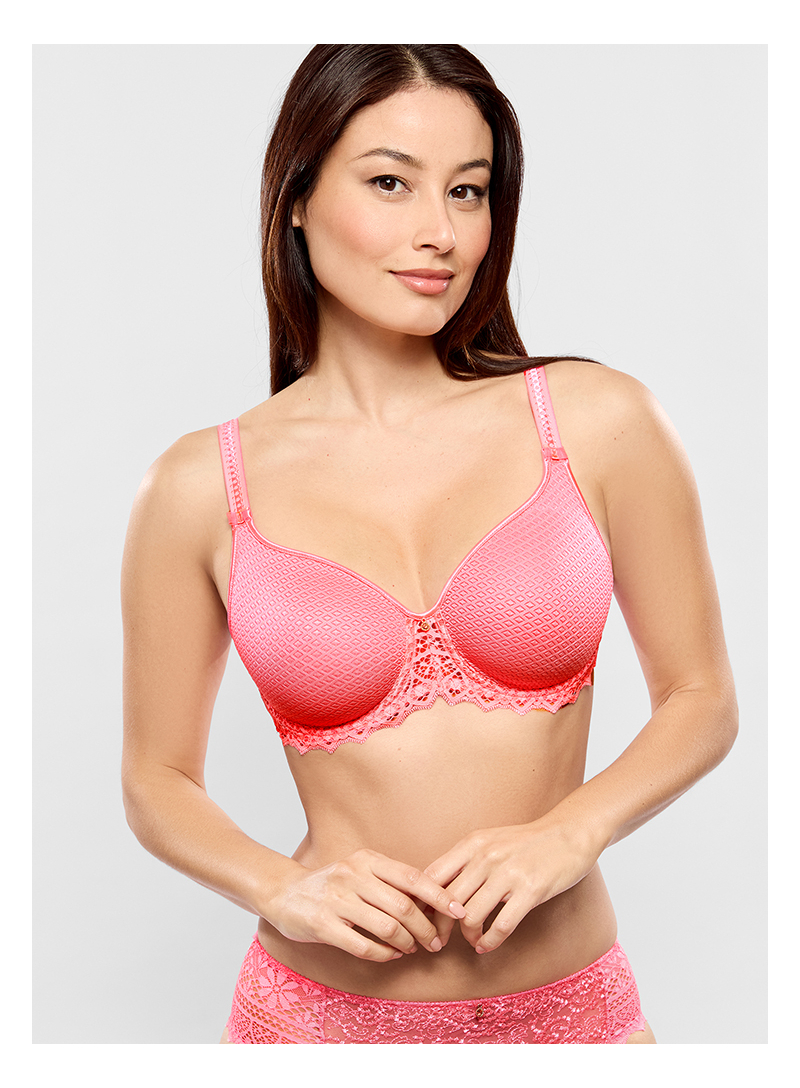 Unsichtbarer spacer BH CASSIOPEE Electric Pink