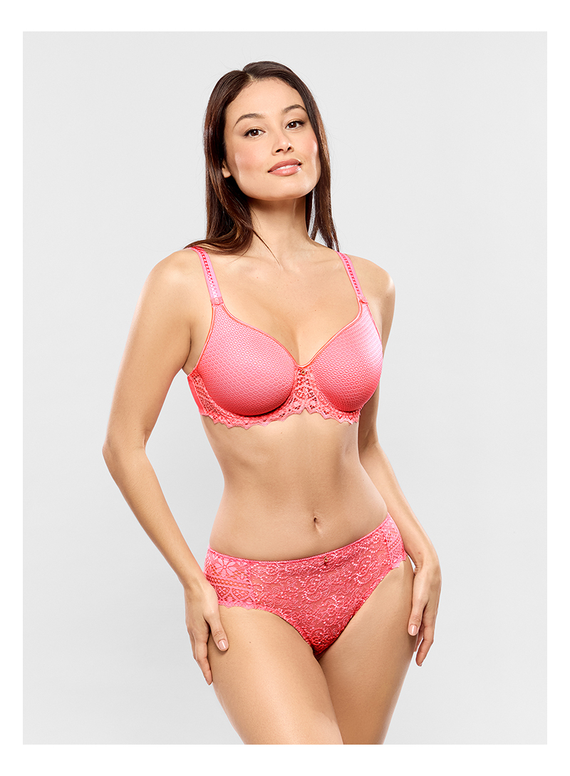 Unsichtbarer spacer BH CASSIOPEE Electric Pink