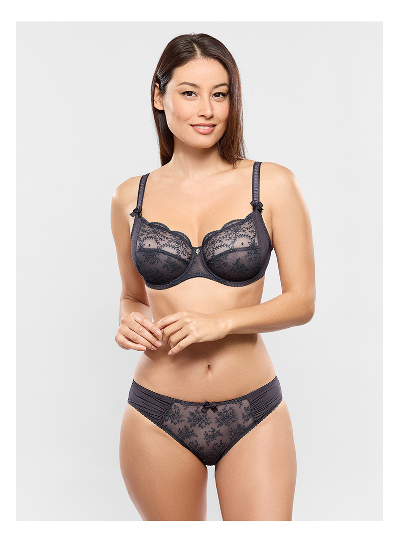 Full cup bra CHARLOTTE Anthracite