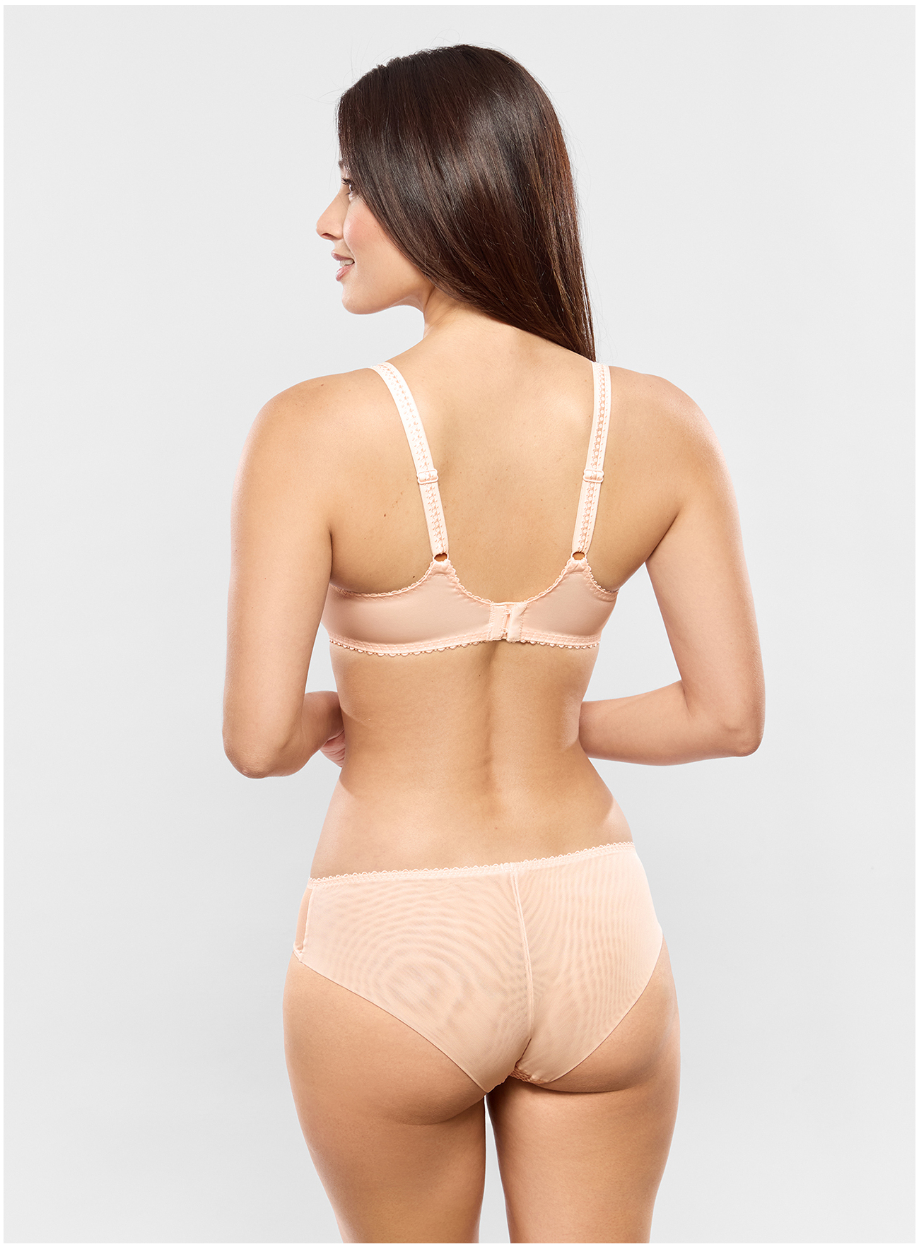 Low-necked bra LUNA Quartz