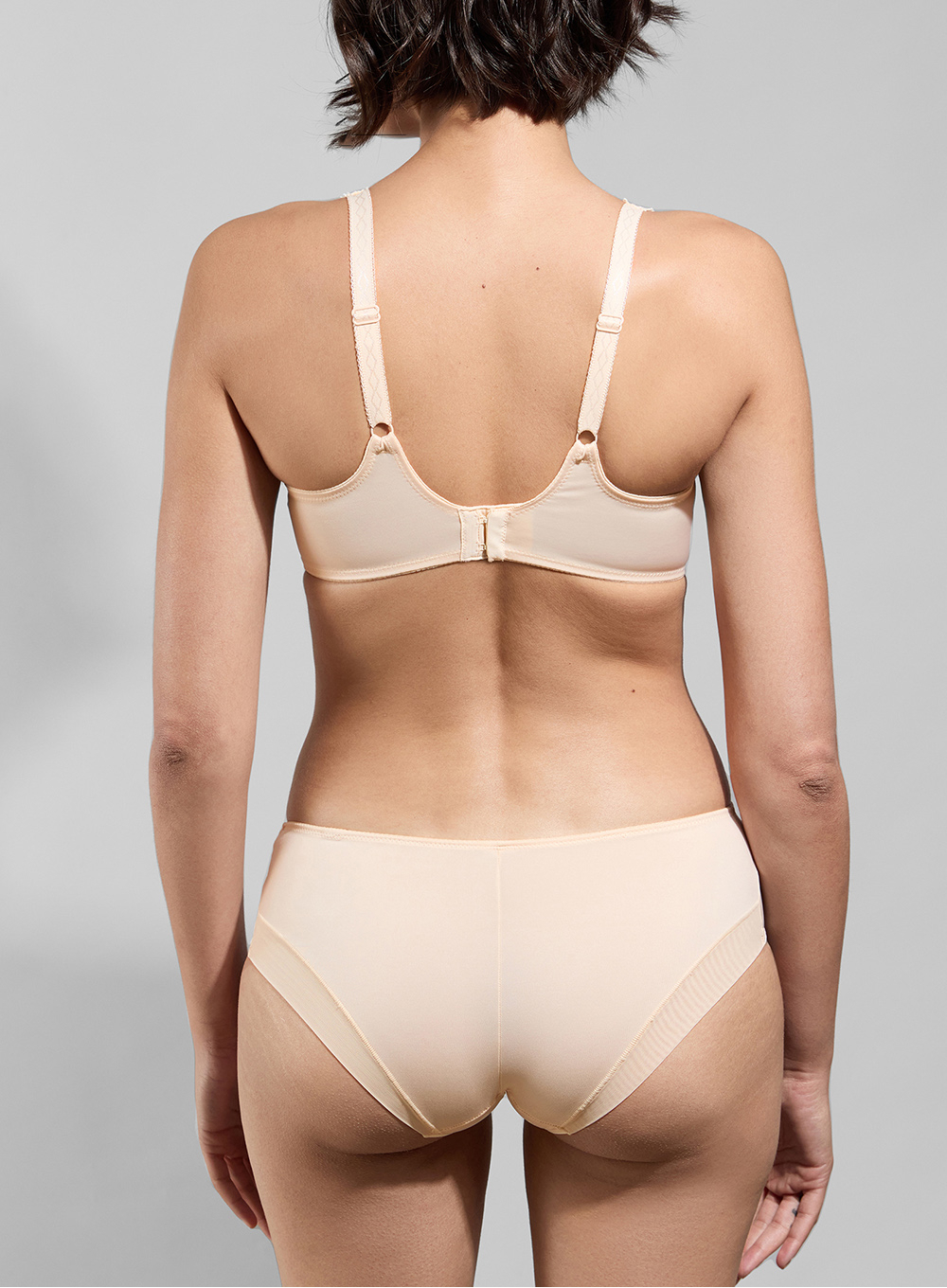Low-necked bra GUSTAVE Ivoire Ancien