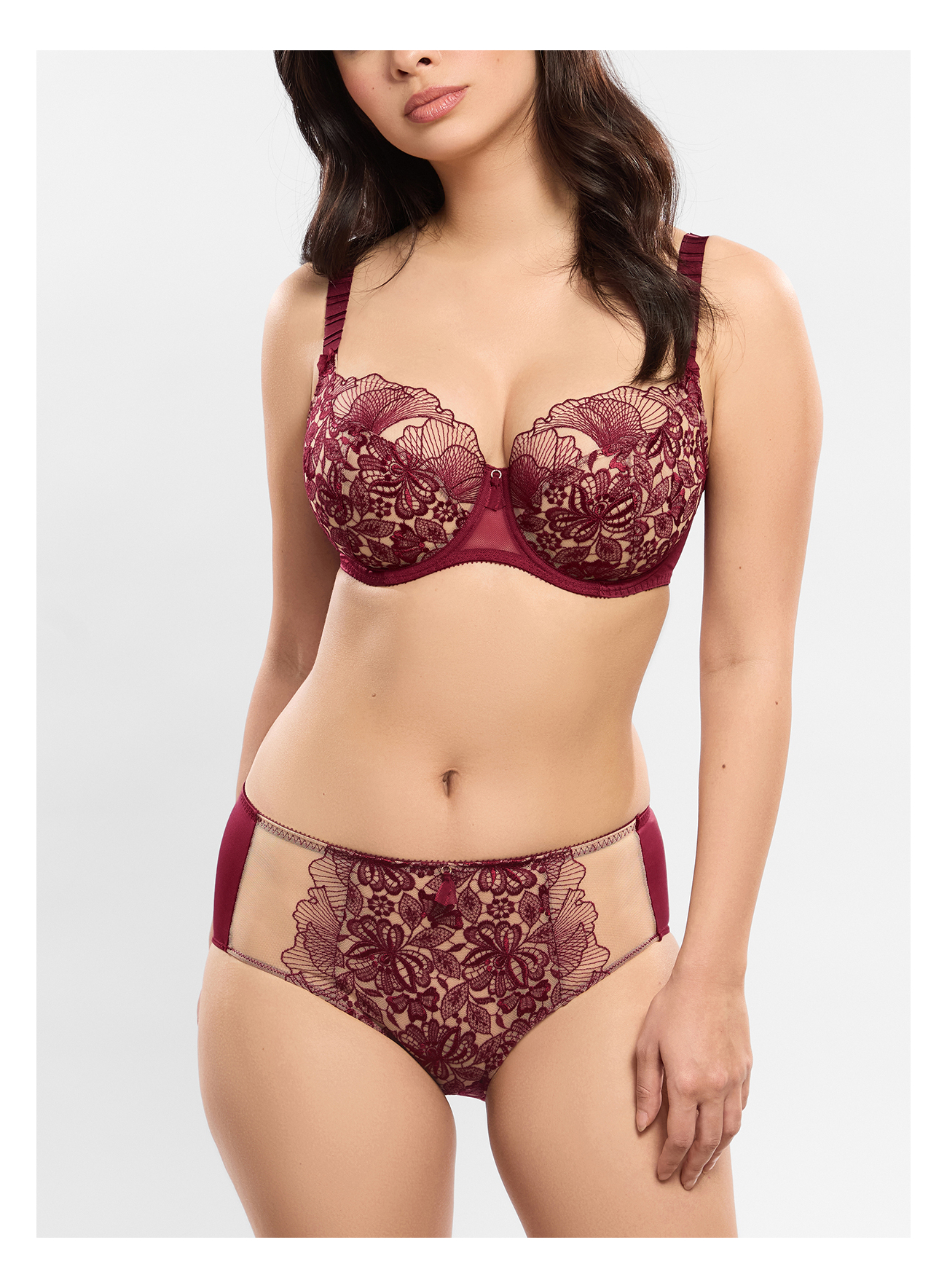 Soutien-gorge corbeille AGATHE Amarante