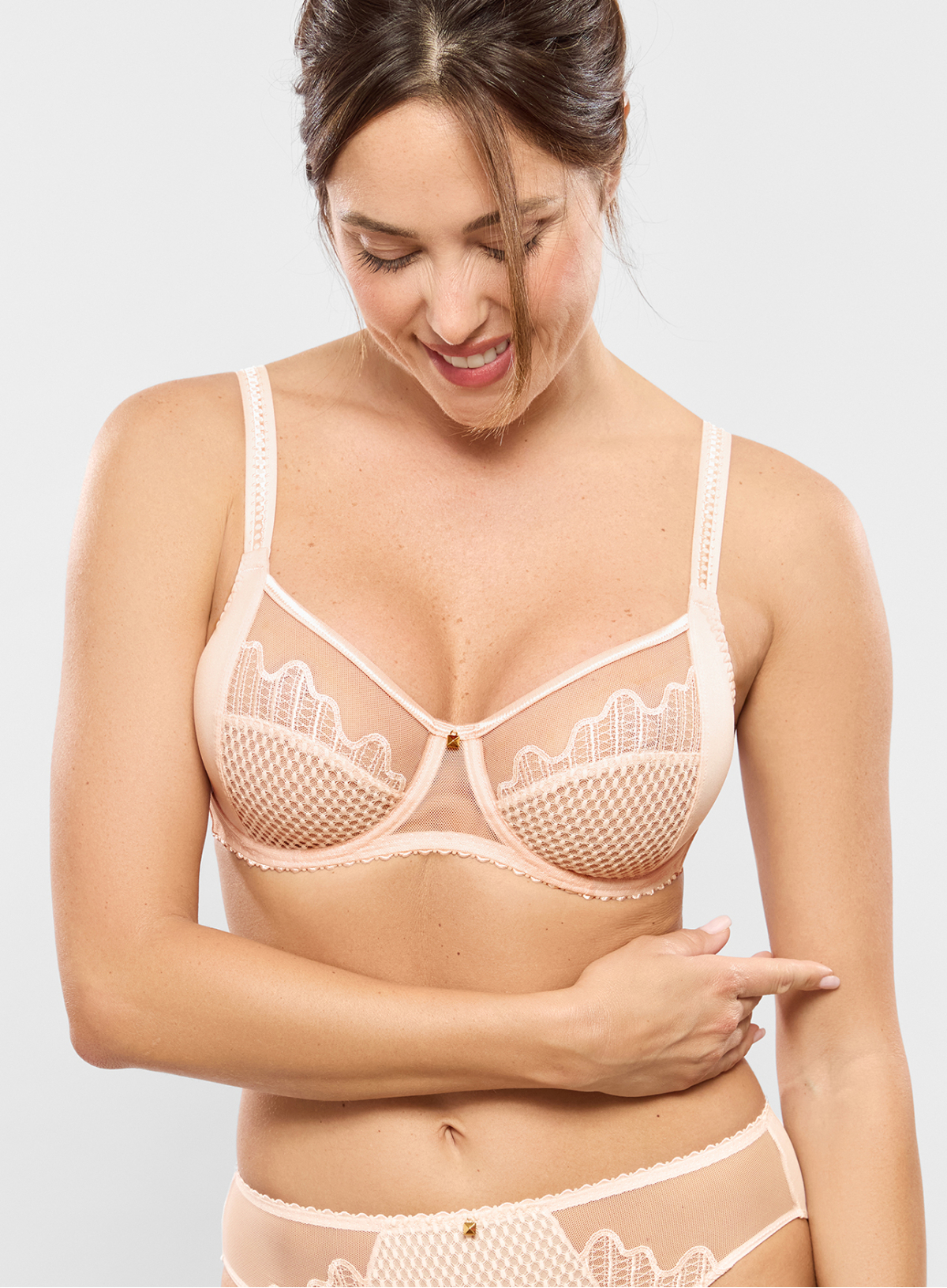 Full cup bra LUNA Quartz