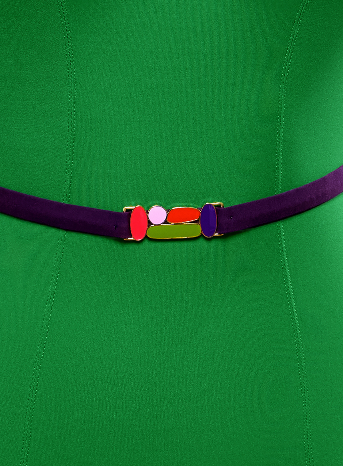 One-piece - V-shaped neckline CHARM Palm