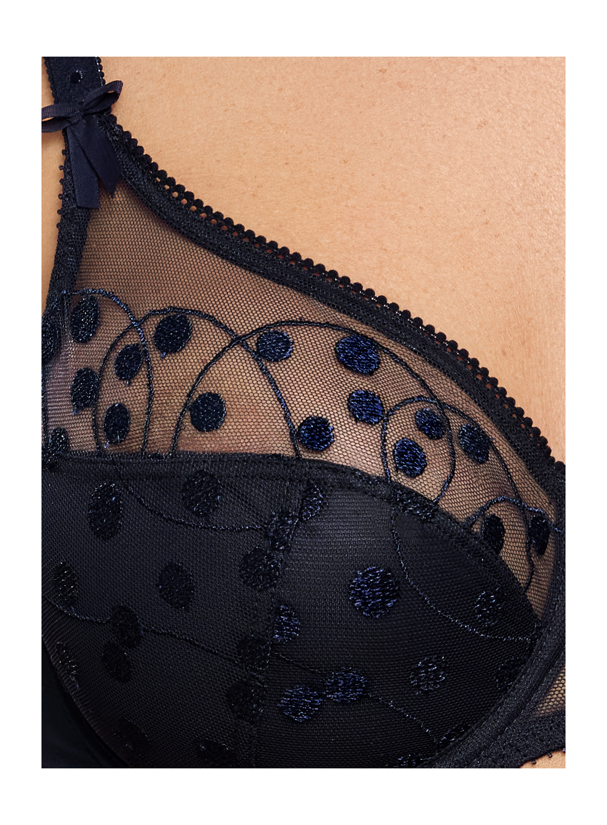 Full cup bra TESS Marine