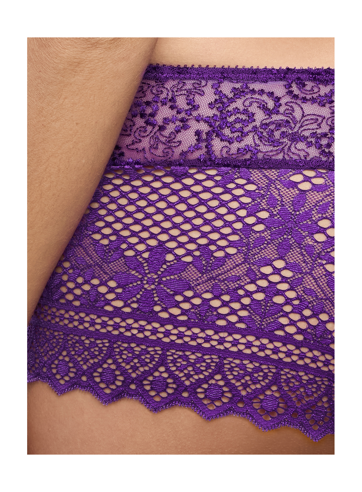 Shorty CASSIOPEE Violet Intense